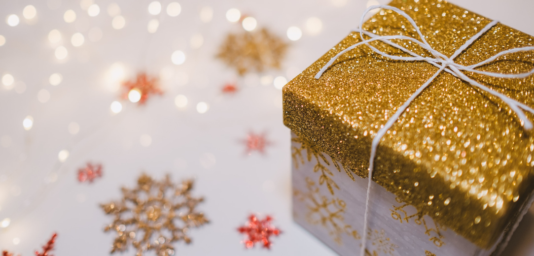 Sparkly holiday gift