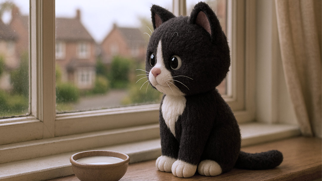 Stop motion Kitty Cat