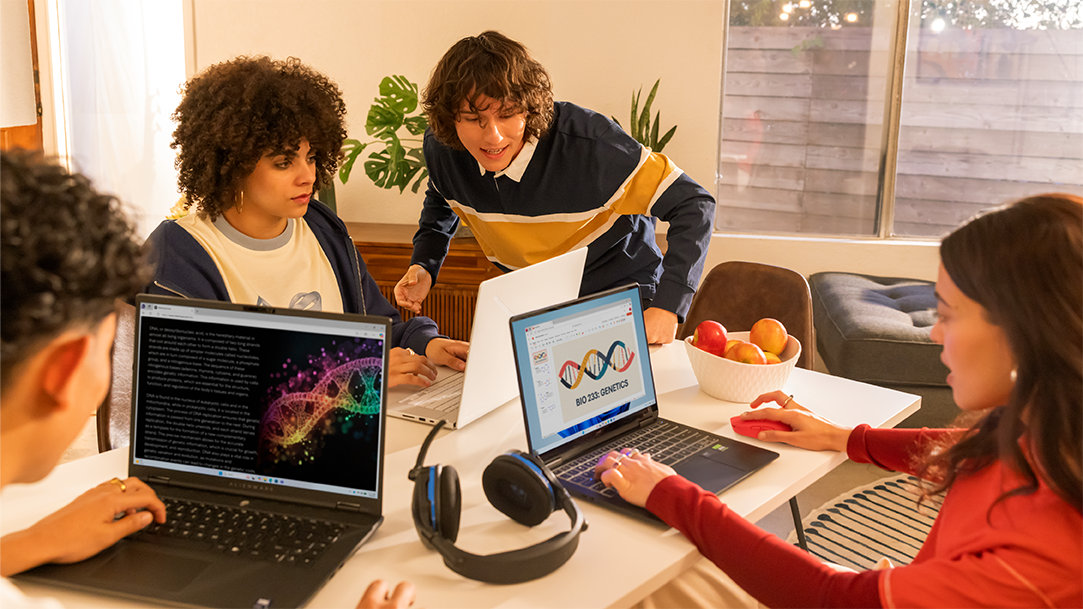 Students explore game-based learning with their Windows PCs