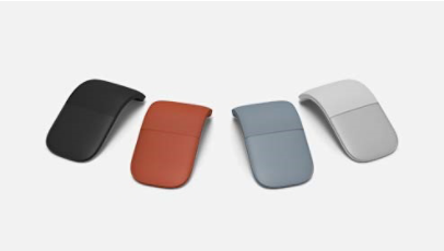 各種顏色的 Surface Arc 滑鼠