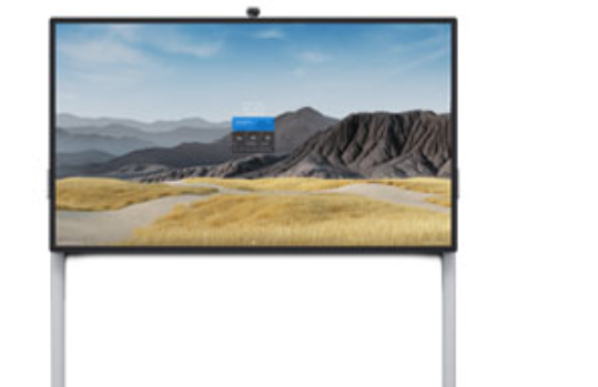 A Surface Hub 2S in the 85-inch size is observed