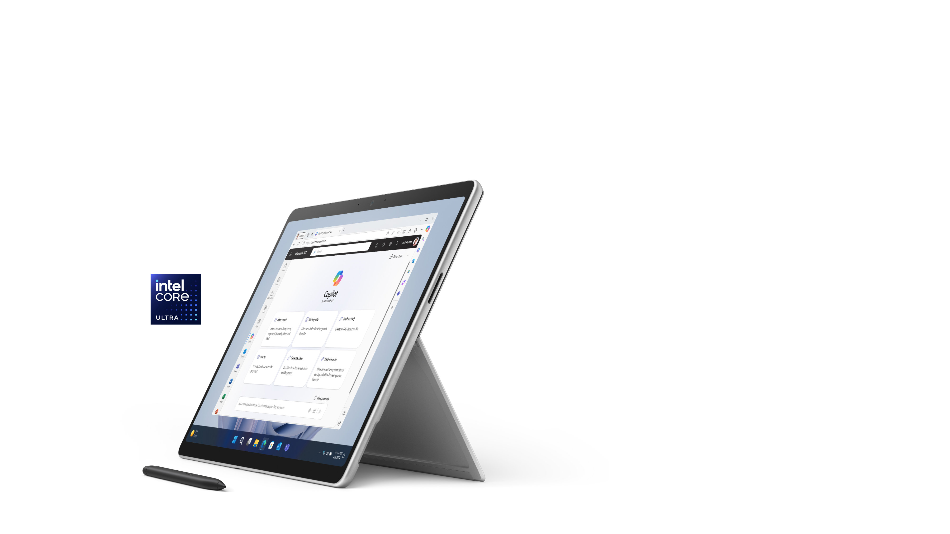 Kuva Surface Pro 10 -laitteesta