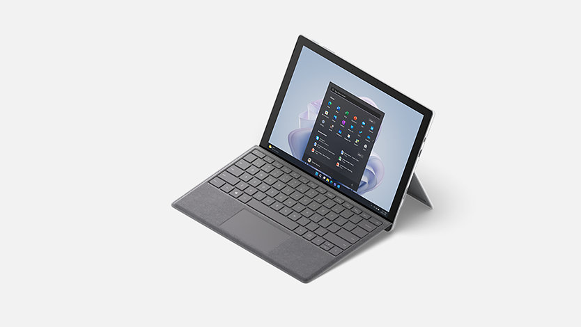 Surface Pro 7+ with Surface Pro Signature Type Cover