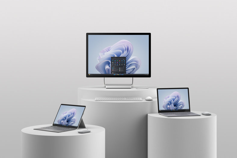 Bilde av Surface-familien med enheter