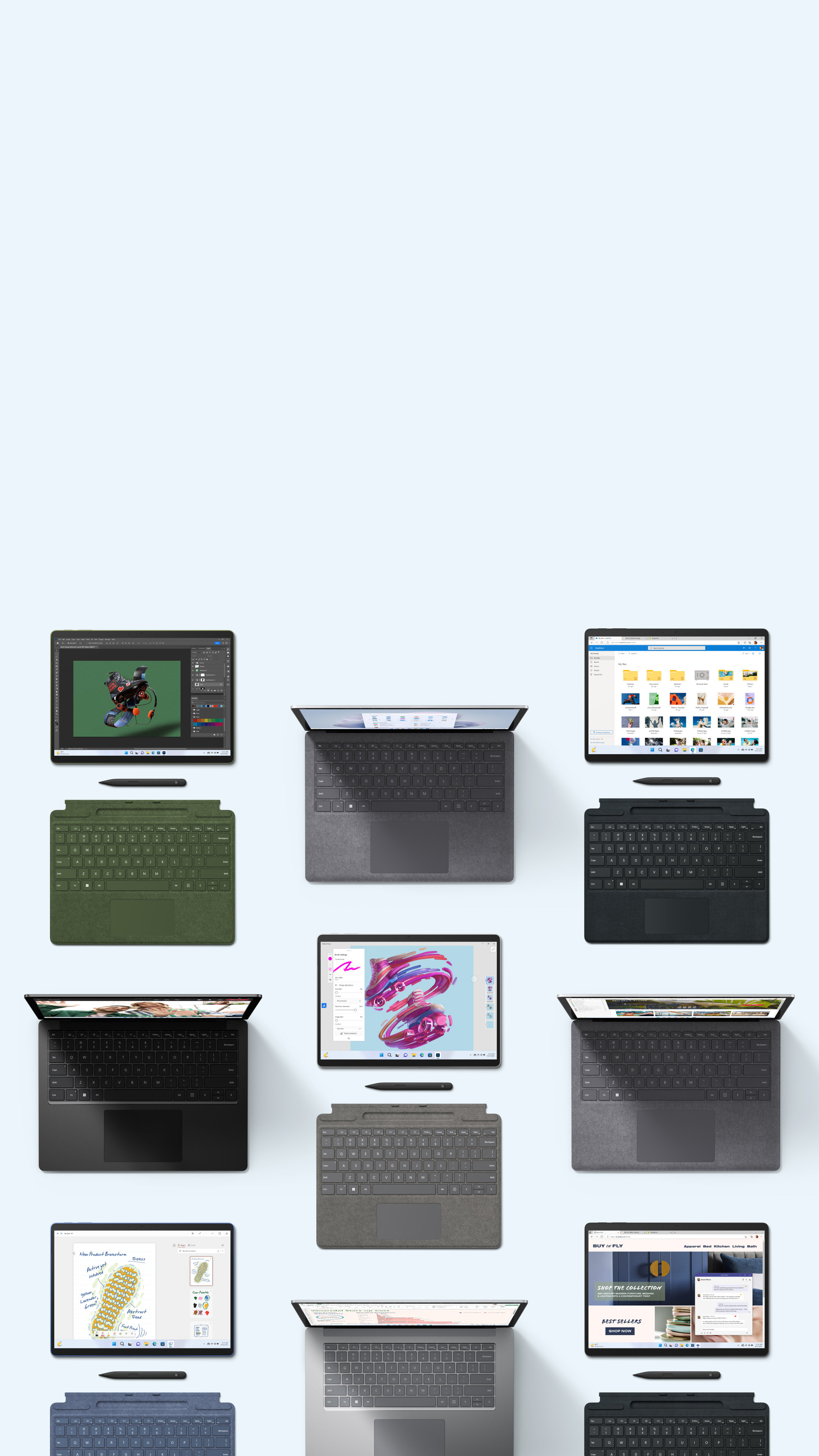 Microsoft Surface PC、コンピューター、ノート PC、2-in-1、デュアル 