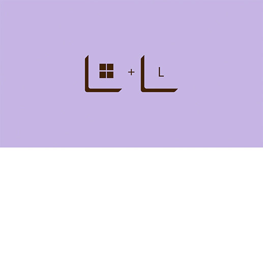 Windows-tangenten och L-tangenten