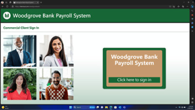 Una finestra popup visualizzata su uno schermo con richiesta di modifica della password