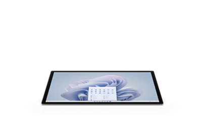 ヒンジを表示する Surface Studio 2+ を背面から見たビュー。