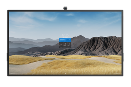 illustrasjon av Surface Hub 2S
