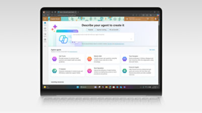 Open laptop met Copilot-werkstromen