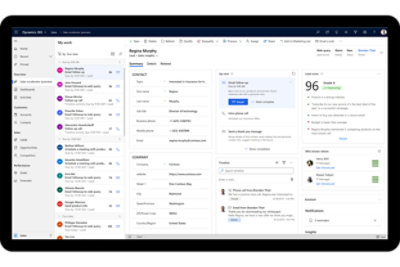 Screenshot of sales accelerator