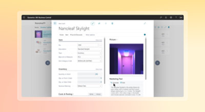 Eine Person, die über Copilot einen Partner im Microsoft Supply Chain Center kontaktiert