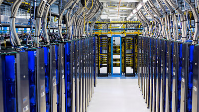 Immagine di rack di un data center