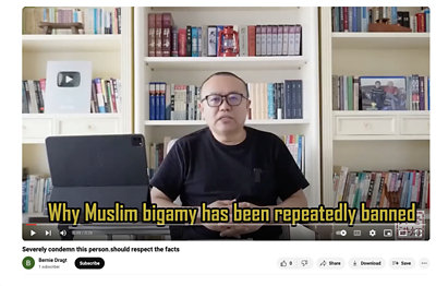 A person sitting at a desk