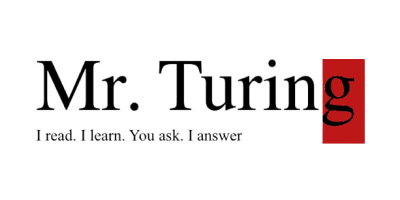 Mr. Turing logo.