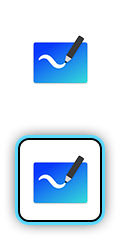 Whiteboard icon