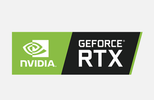 NVIDIA Geforce R T X graphics.