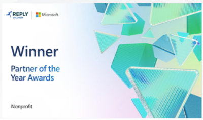 Nonprofit Partner of the Year Award Winner 2024 banner.