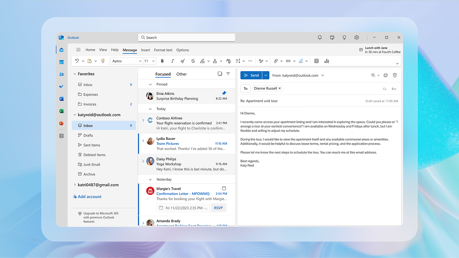 Microsoft Outlook (eski adıyla Hotmail): Ücretsiz e-posta ve takvim | Microsoft 365