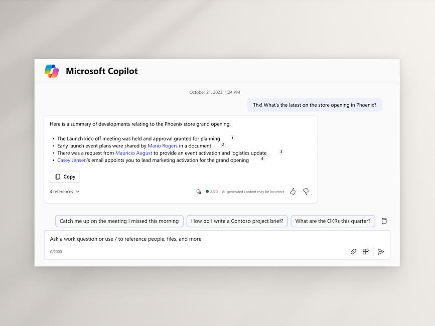 Microsoft 365 Copilot