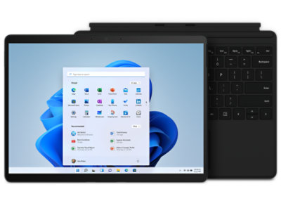 Surface Pro 8 bundle with Pro Keyboard.