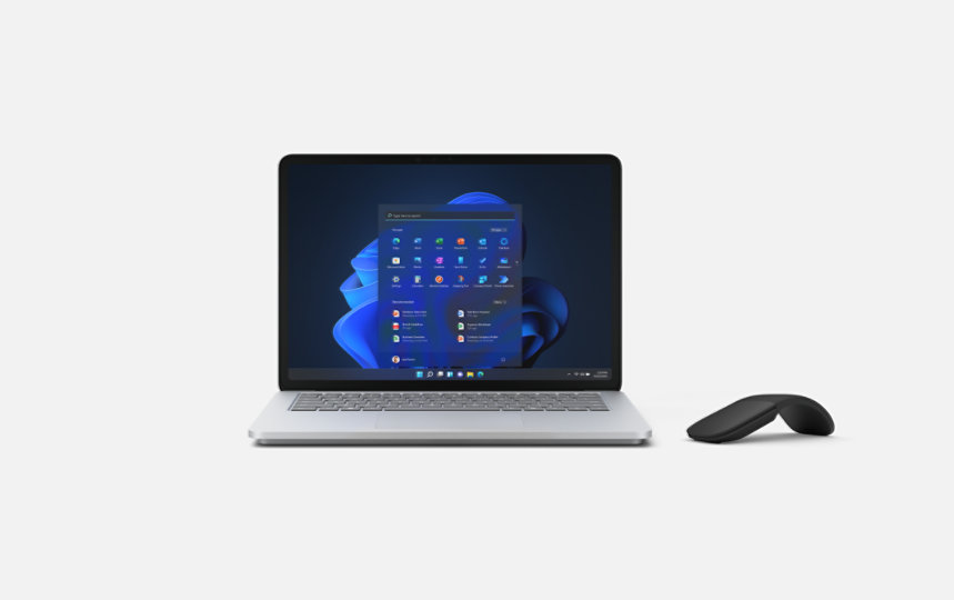 Surface Laptop Studio and Arc Mouse bundle.