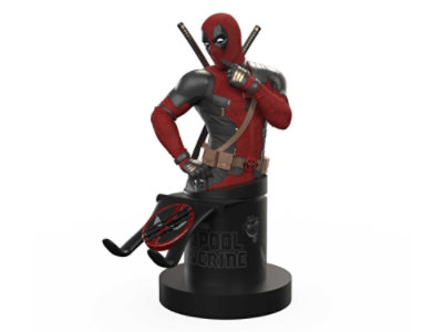 Front angle of Deadpool Cable Guys Controller Holder.