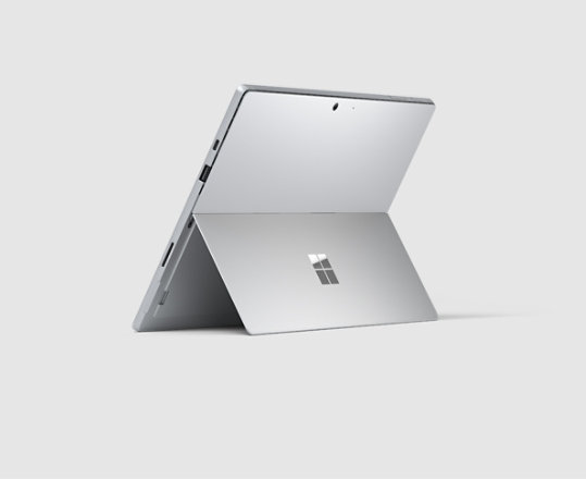 Den nye 12,3" Surface Pro 7 til virksomheder i Platin