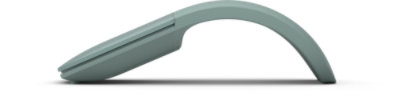 Microsoft Arc Mouse in Salbei – Seitenansicht
