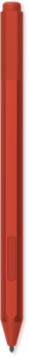 A poppy red Surface Pen