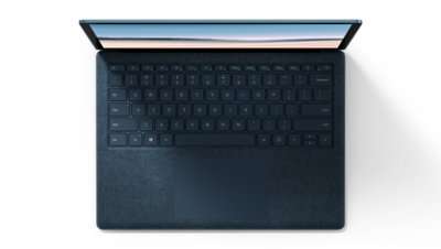 The keyboard of the Surface Laptop 3.