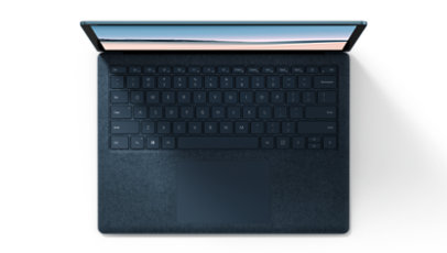 The keyboard of the Surface Laptop 3.