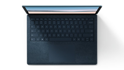 The keyboard of the Surface Laptop 3.