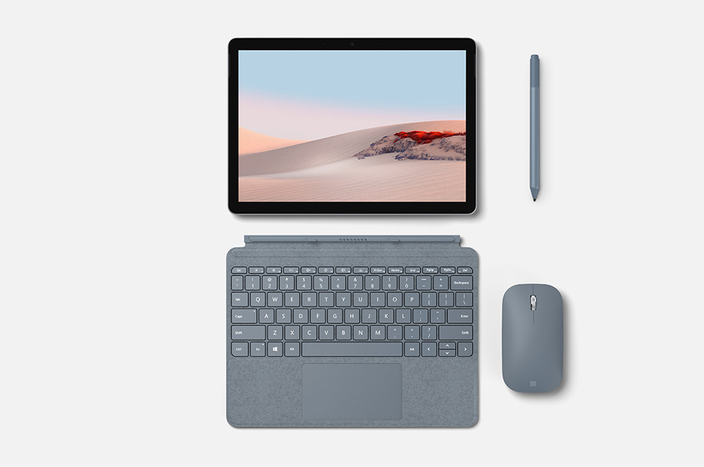 Surface Go Type Cover met toetsenbord, pen en muis