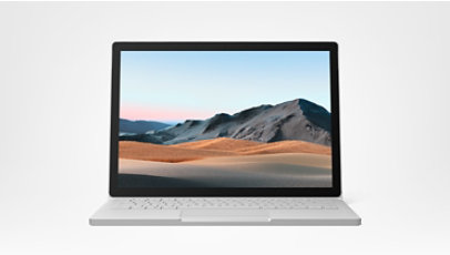 Surface Book 3 front view.