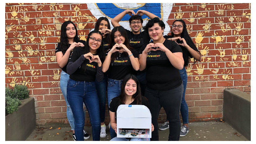 Members from the Heart & Sole team pose for a picture.