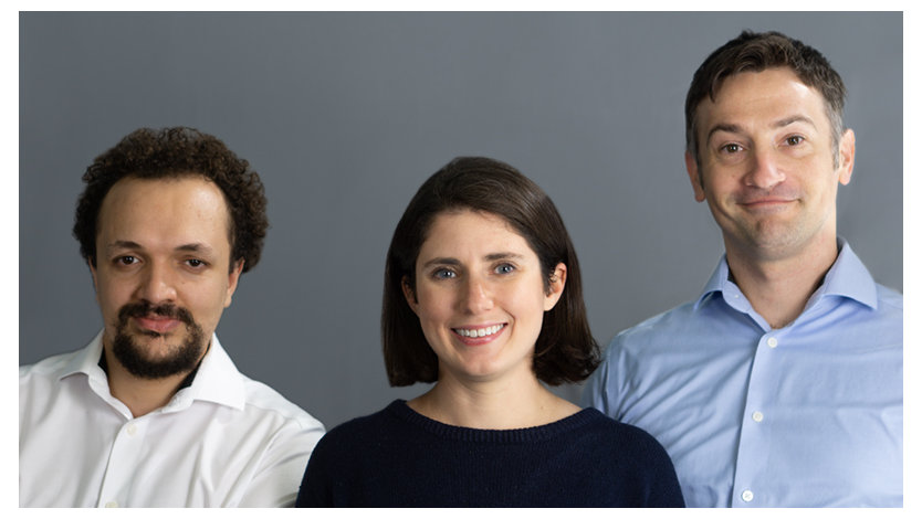 Three people from the Troposphere team.