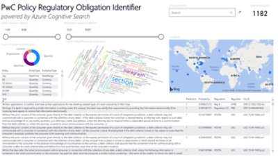 Screenshot of policy regulatory identifier
