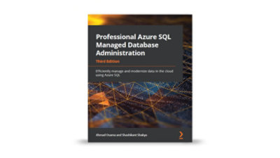 标题为《专业的 Azure SQL 托管数据库管理》的电子书。