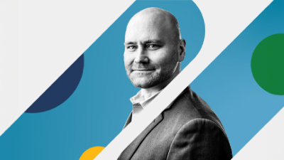 Eine Person mit Anzug