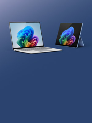 Surface Laptop and Surface Pro Copilot+ PC