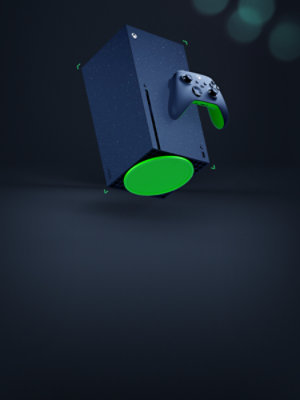 An Xbox Series X Galaxy.