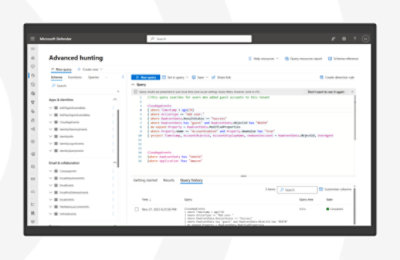 Ένας πίνακας εργαλείων που εμφανίζει ανοιχτές ειδοποιήσεις, εντοπισμένες εφαρμογές και χρήστες για διερεύνηση στο Microsoft Defender XDR. 