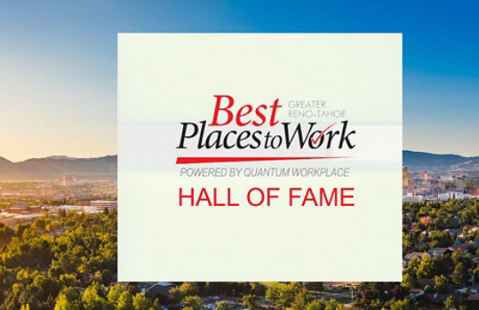 Hall of Fame, Best Places to Work Award