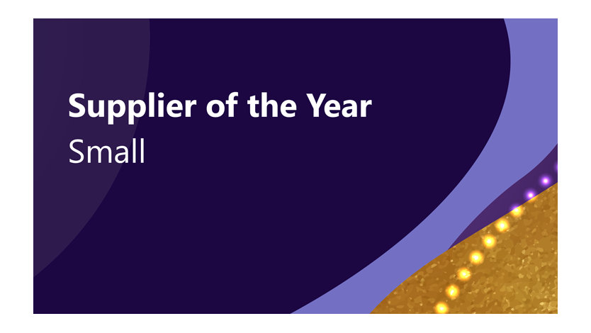 Supplier of the Year: Small.