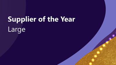 Supplier of the Year: Large.