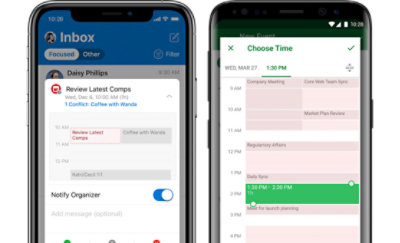 Hotmail Outlook 365-Giao diện Outlook 365 trên điện thoại di động
