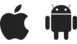 logo apple et android