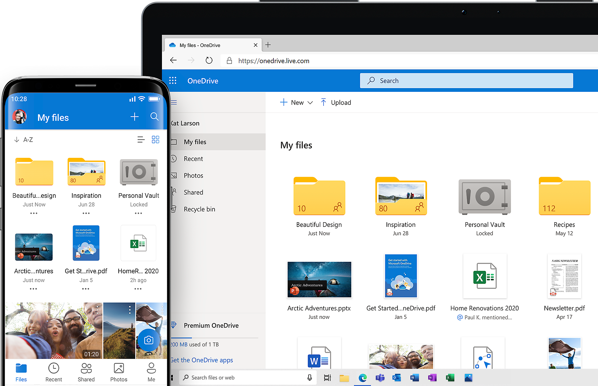 Almacenamiento en la nube gratis y seguro | Microsoft OneDrive