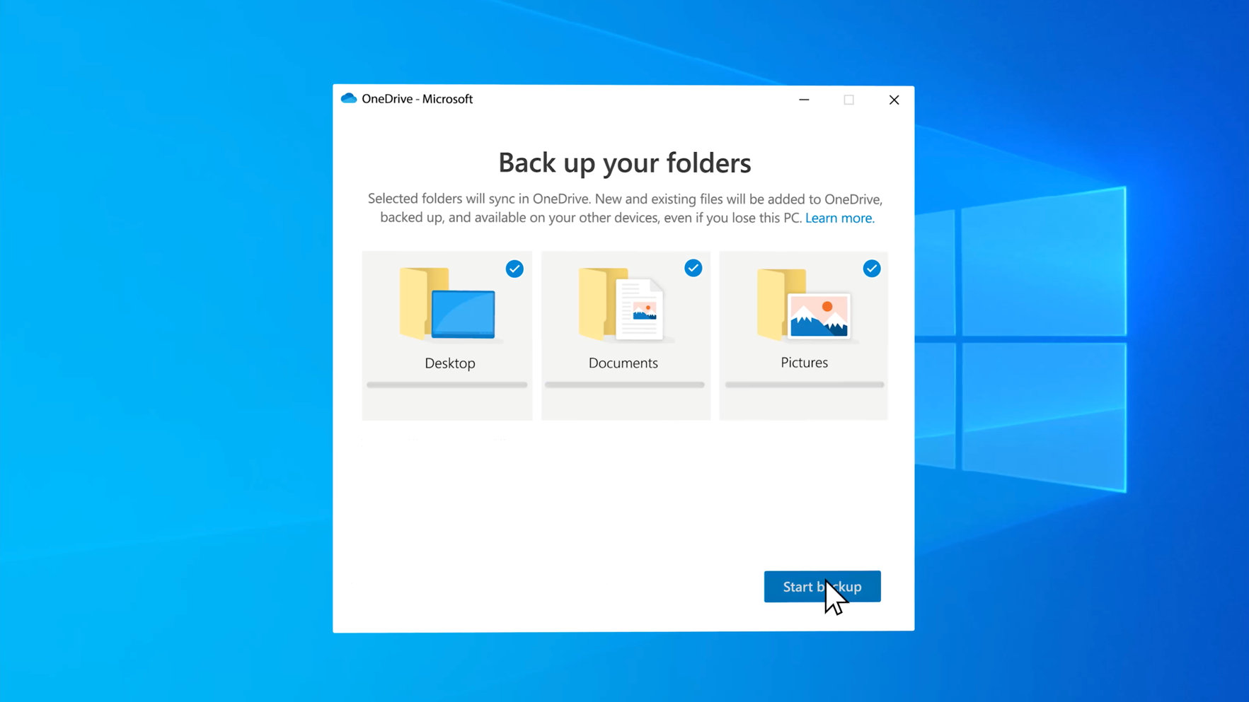 Cloud Backup Services – Microsoft OneDrive